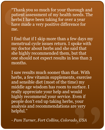 A customer testimonial